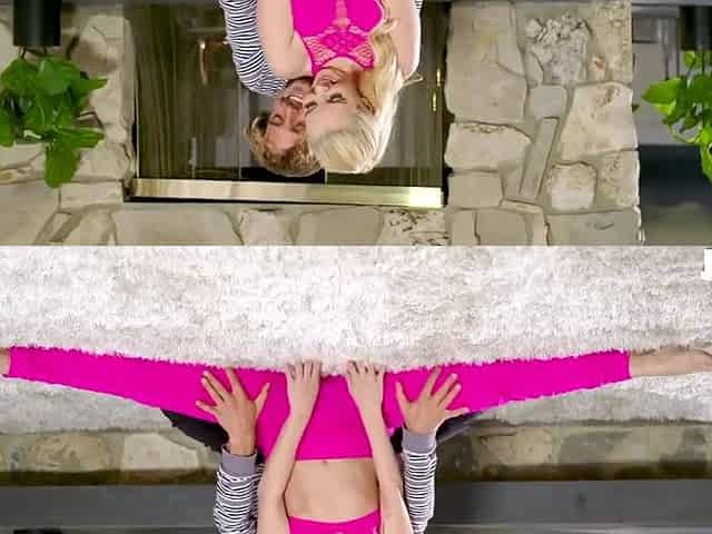 Milf Aaliya Is Flattered That Stud Tyler Is Watching Her While Doing Her Routine