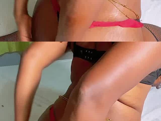 Ebony angel moist for large jock neighbor