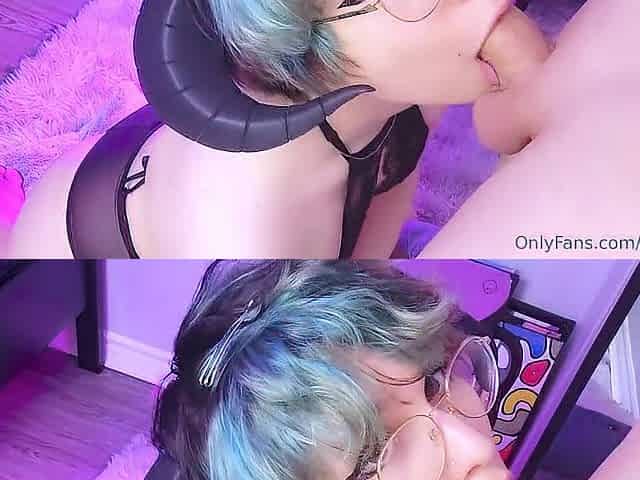 femboy fed weenie by twink owner
