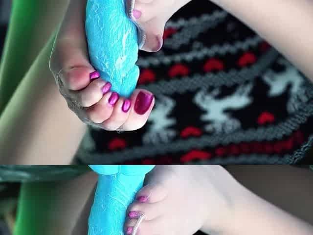 Imilia Audley - Nude Nylons Dildo FJ