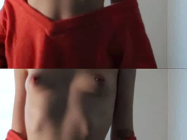 Amateur hottie solo masturbation