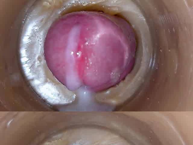 Massive ejaculatory dose of goo in Vagina Toy ASMR