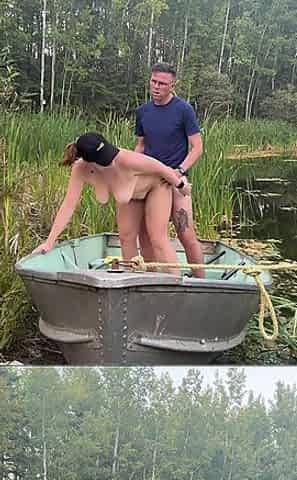 Doggystyle on Boat in the Forest