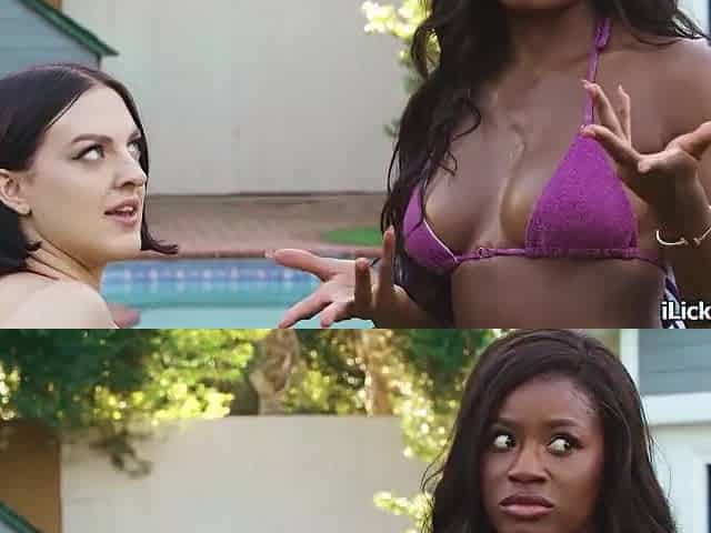 Latin chick lesbo photographer twat licking small hot models