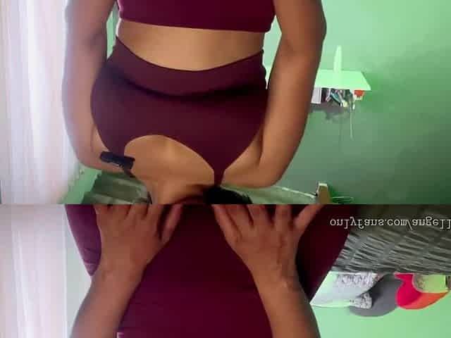 SPH-JOI / The large booty at the gym humiliates your micropenis, this excites u until u cum