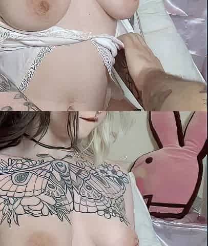 Brunette hookup amateur blowjob and dirtytalk sexdate