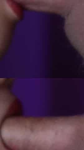 Asian Babe gives Sensual Blowjob With Cum in Mouth - Close up 4K