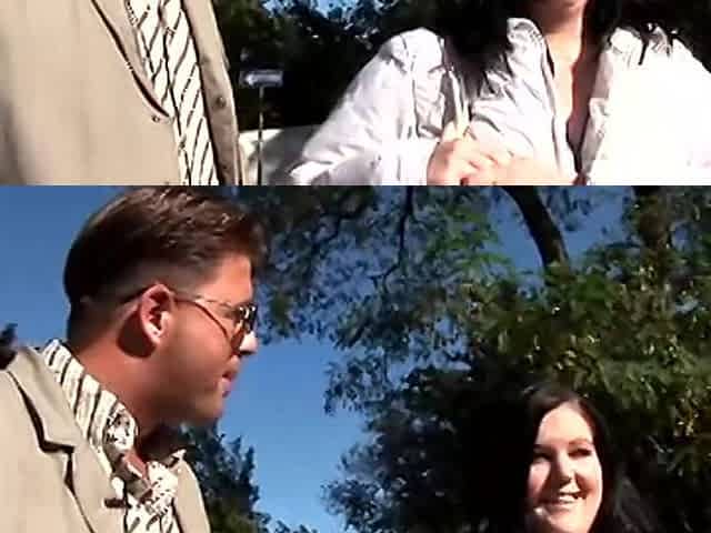 BBW Enjoys Fucking in Public