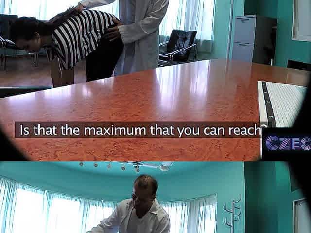 CZECH XXX - Doctor Screws Patient Hard on Desk to Cure Back Problems