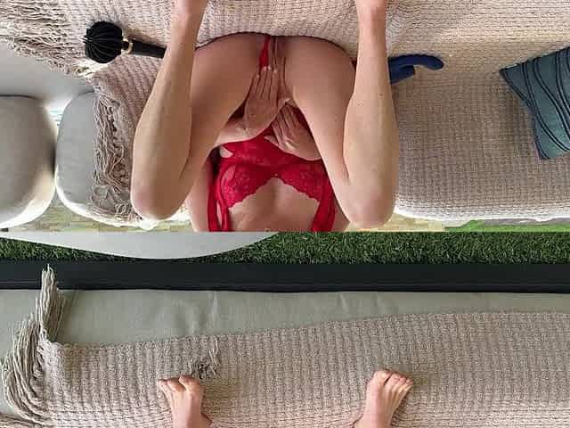 Blond mother I'd like to fuck Caught Masturbating Outside Makes a decision To Real Dick Unfathomable Inside