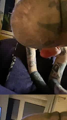 Alt tinder teen in crotchless pants takes a BWC
