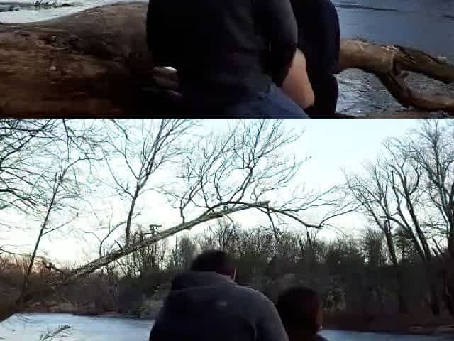 Outdoor Sex with my 18yo Amateur Girlfriend