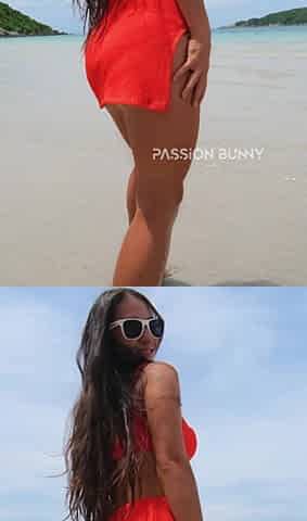 Beauty Bikini and Hot Chill on the Beach