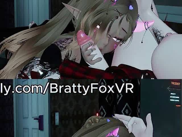 A Fine Night in a Motel With a Puppy Hotty - VRChat