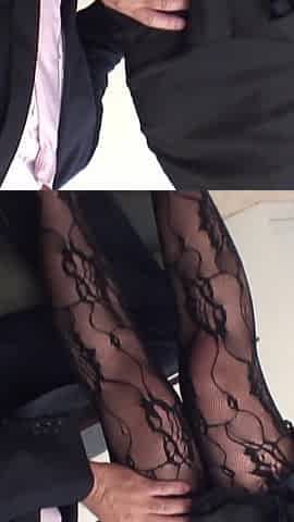 Her Hairy Gets a Massive Load of After Being Hard in the Office.