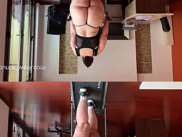 Mia Big Booty on Treadmill - BigButtBounceTwerk