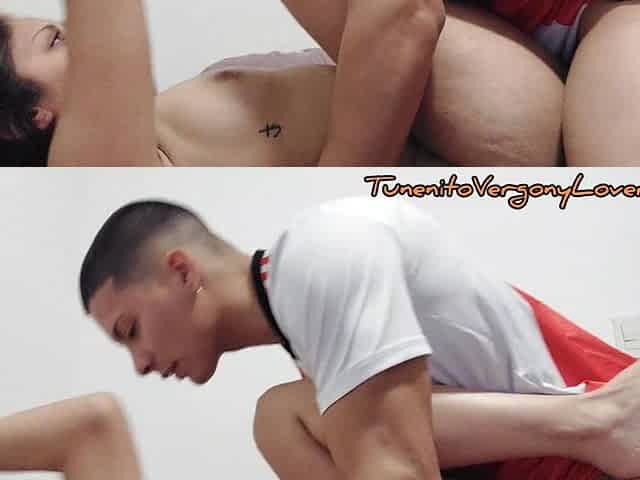 River Player Catches Me Very Rich and Fills Me with Milk - Cumshot Facial