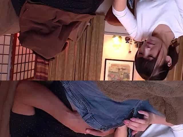 Hot Teen Blowjob Handjob