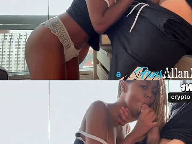 Hot latina creampied by ebony Brazilian - scorching hardcore porn!