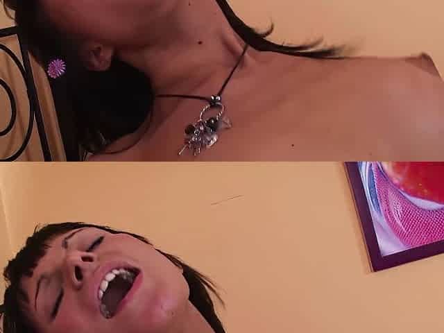 Young Petite Russian Teen 18+ Rough And Sensual Fucking And Facial Cumshot