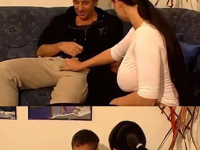 bushy german with large melons