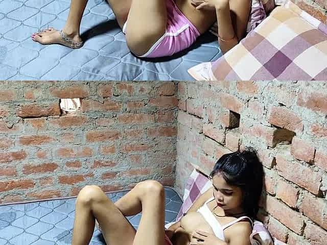 When I Saw My Neighbor Masturbating, She Said, Why Are You Watching Me Fuck, Fuck My Pussy