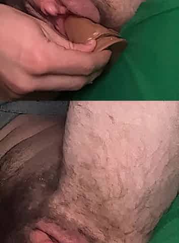 Unshaved FTM hunk screws himself