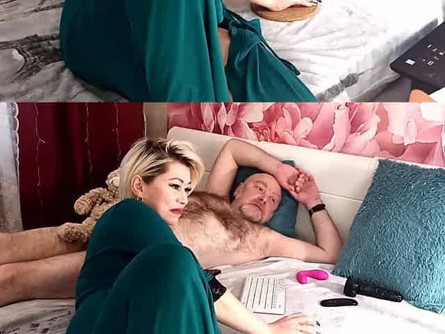Older Russian married pair. Chronicles of raunchy life, or Make Love, not War.!.))