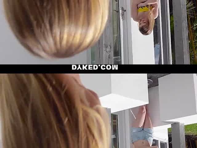 Dyked - Hot Large Titties Cougar Opens Up Her Neighbors Box