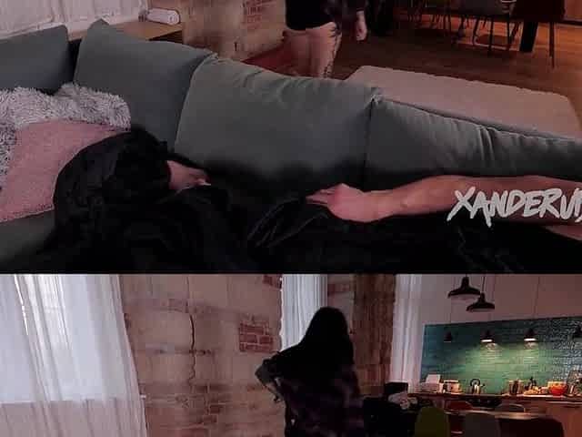 Hadley Haze Screwing With Her 2 Lovers In A Raunchy Sleepover!