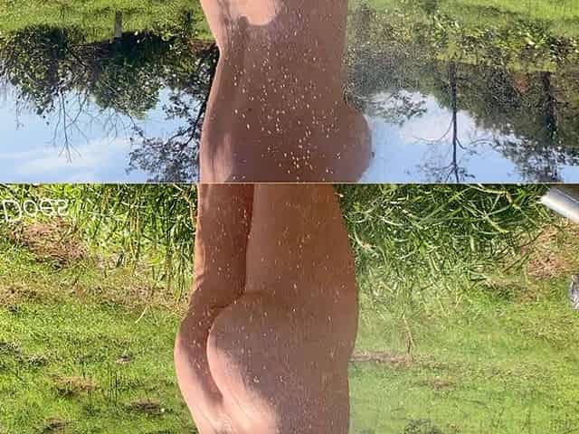 Wifey Shows Her Perfect Ass and Exhibitionist Dares