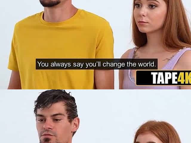 Time Warping Old Guy Nails a Cute Redhead Teen Fast and Hard