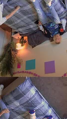 Stepmom give a first blowjob to stepson