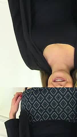 Beautiful Big Breated MILF Sophia Delane Fingers Her Shaved Pussy for You