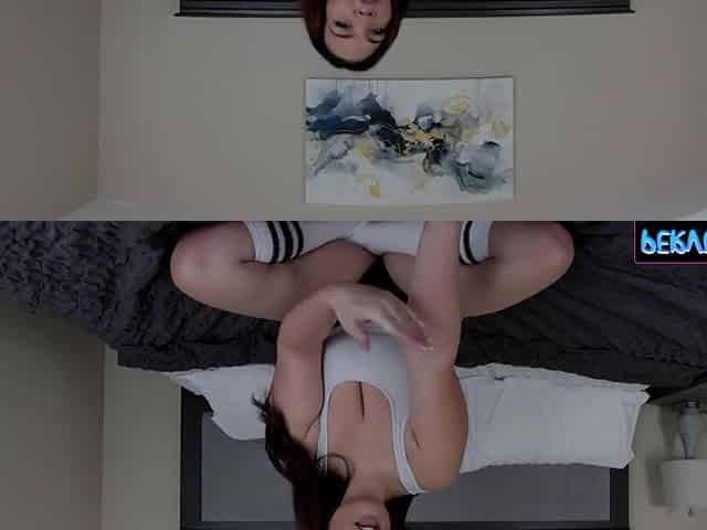 She loses her bet and now she has to suck his naughty cock
