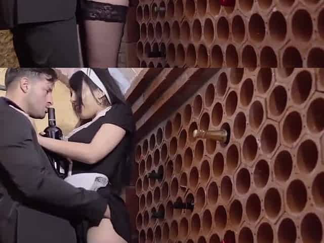 Busty Latina Maid Gets Pounded - Uniform