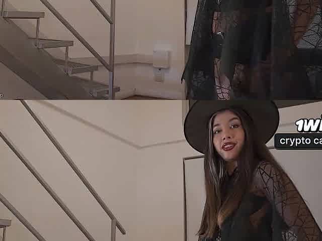 Stepsister challenges me to the greedy pumpkin game on HALLOWEEN