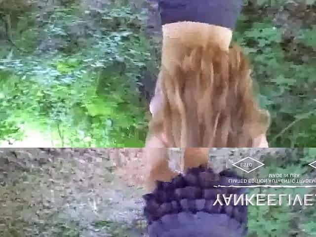 Russian Amateur Babe in Steamy Woods Encounter