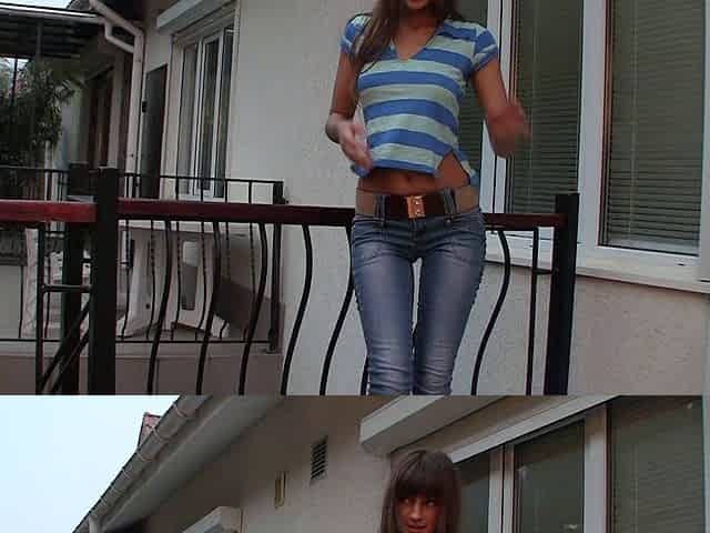 Teen Cute Italian Brunette Solo At