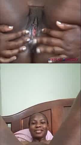 Hot Ebony MILF Dildo Ass-fucking