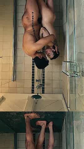 Interrupted Morning Shower: Rimmed, Licked and Banged Coarse Against The Shower Wall - Maya Mack