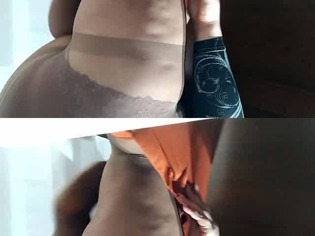 Curvy Mature Woman - Video From a Shopping Mall Fitting Room