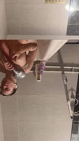 Lathered up and Shaved