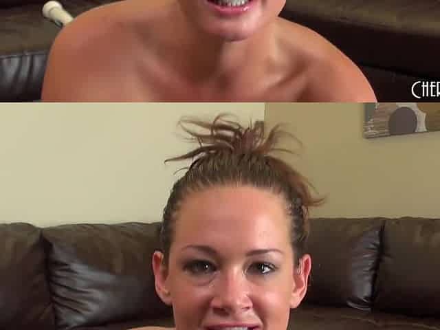 Tory Lane - Brunette Gags On A Sex Toy