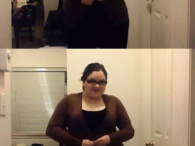Chubby Chip Strips Down for Webcam
