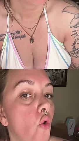 Chery Trees Smoking in a Bikini