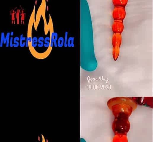 Rola Has Dildo in Pussy and in Ass and F