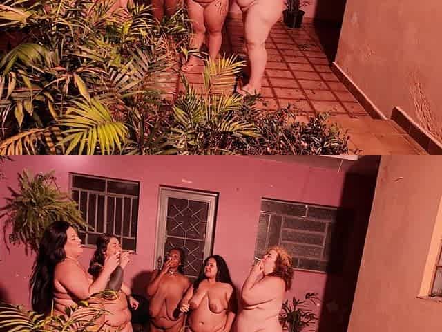 Smoking with Several Sluts