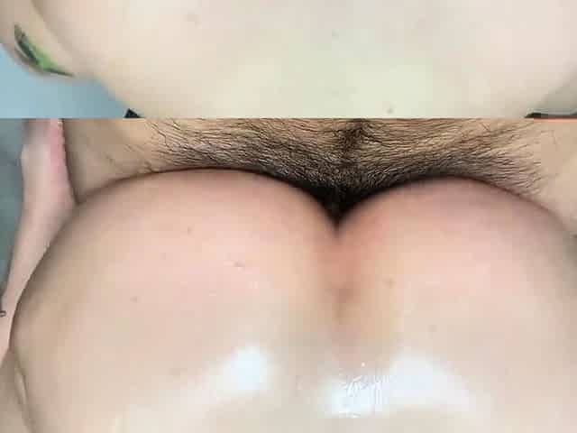 Anal Creampie for Big-Ass Stepmom