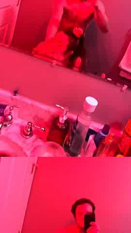 Latina teen wants a quickie before the shower and a cumshot